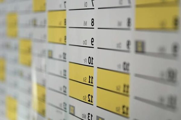 calendario editoriale