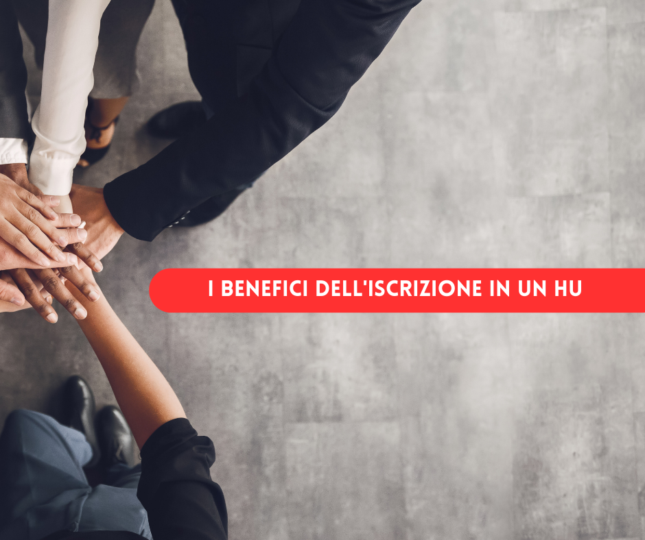 HUB: I benefici dell’iscrizione